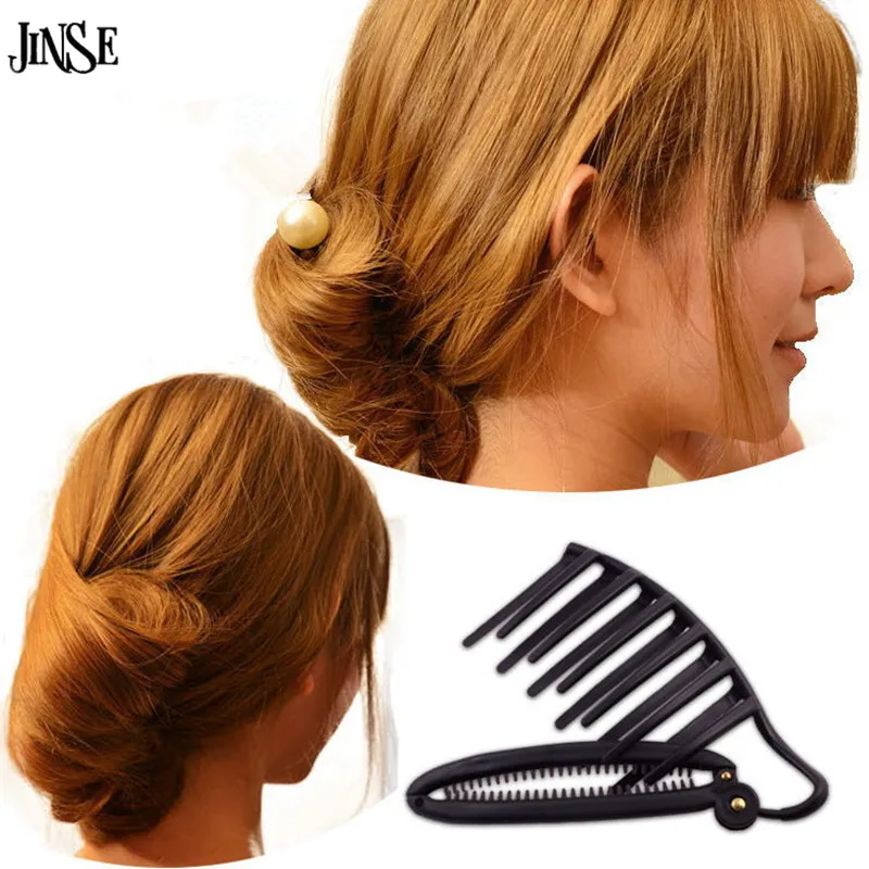 Jinse Women Diy Formal Hair Styling Updo Bun Hair Accessory And