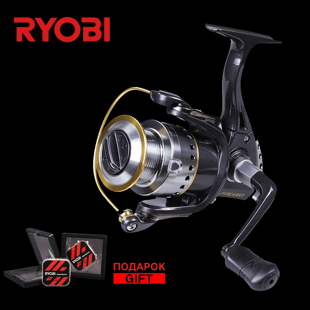 RYOBI FOKAMO Vi 1000 4000 полностью Металлическая мощная большая рыболовная спиннинговая