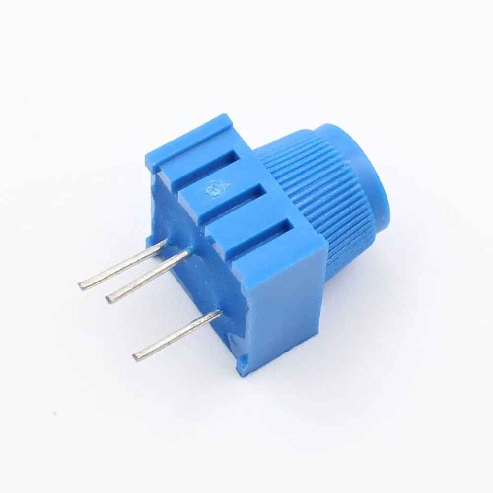 MCIGICM 3386P-1-102T Potentiometer kit 1K 10K Ohm Breadboard Trim Potentiometer With Knob For Arduino (Pack of 10)