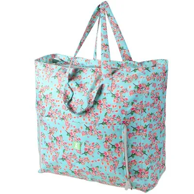 

BF040 Multifunctional Printed Oxford cloth folding bag, travel bag, dust proof bag, waterproof bag 37.5*17.5*40cm
