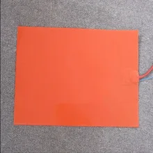 100x100 мм 50 Вт 220 В силиконовый резиновый нагреватель с термистором нагревательный элемент нагревательный коврик согревающие продукты/электрические нагревательные колодки