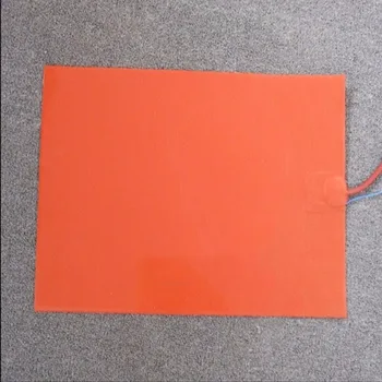 

100x100mm 50W 220V Silicone Rubber Heater with thermistor Heating Element heating mat Warming Products/Electric Heating Pads