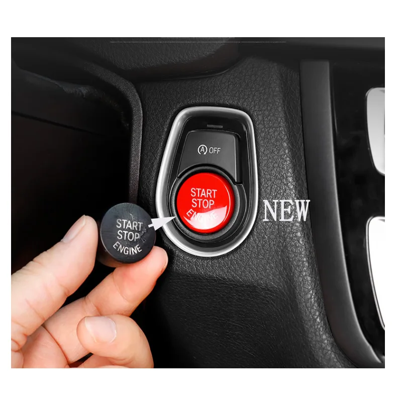 

Car Engine Start Stop Switch Button Replace Cover For BMW F Series 1 2 3 4 5 6 7 X1 X3 X4 X5 X6 F20 F21 F30 F31 F10 F11 F01
