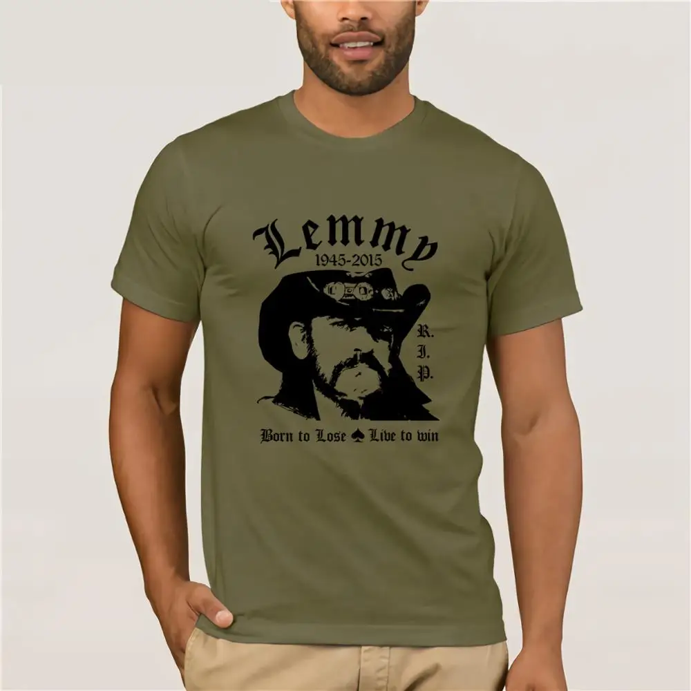 Lemmy T-Shirt Rock N Roll Heavy Metal Musica RIP Shirt S Bis 3XL Fan Art 2019 Short Sleeve Cotton T Shirts Man Clothing Lemmy T-Shirt Rock N Roll Heavy Metal Musica RIP Shirt S Bis 3XL Fan Art 2019 Short Sleeve Cotton T Shirts Man Clothing