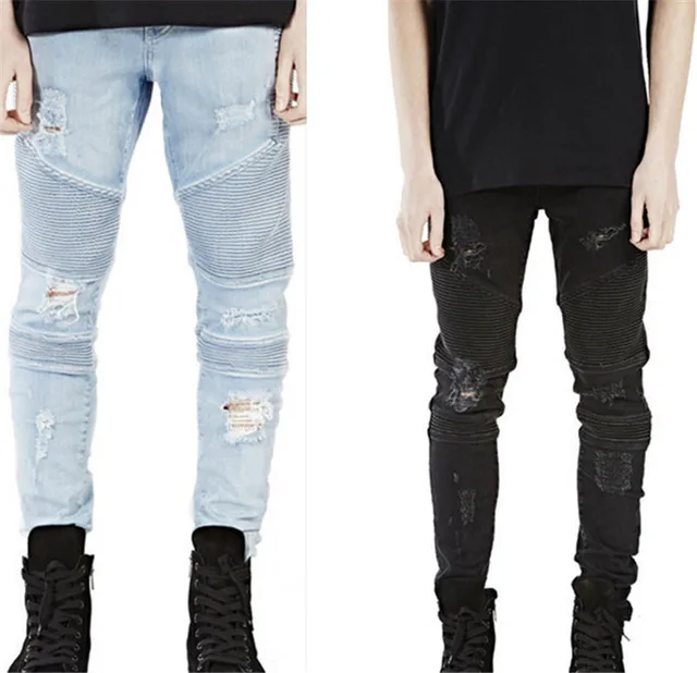 tight ripped jeans men