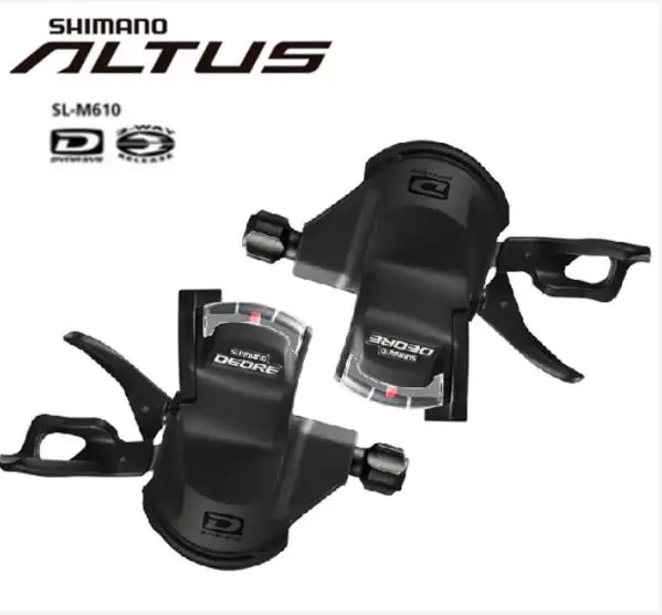 Shimano Deore SL-M610 рычаг переключения передач набор переключения Trail правой и левой 2/3x10, сетевой фильтр СПД рапидфайр