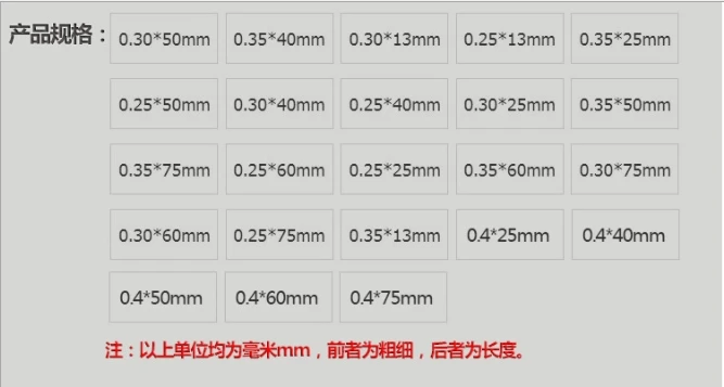 100 шт./коробки 0,25/0,3/0,35/0,4 мм Высокое качество HuanQiu одноразовые стерильные иглы ZhenJiu иглы для одного Применение