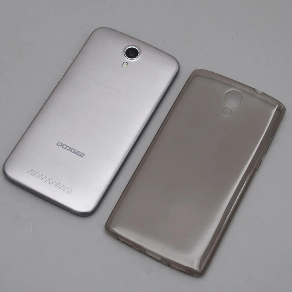 

luxury Full Protect Anti-knock TPU Silicone Transparent Back Cover Case For DOOGEE Y100 Plus for phone cases cover
