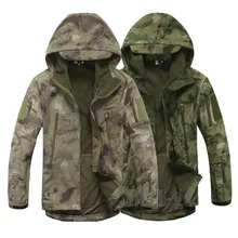 Высокое качество TAD V 4,0 скрывающаяся Акула кожа Тактическая Военная флисовая куртка мужская ветровка водонепроницаемая толстовка одежда