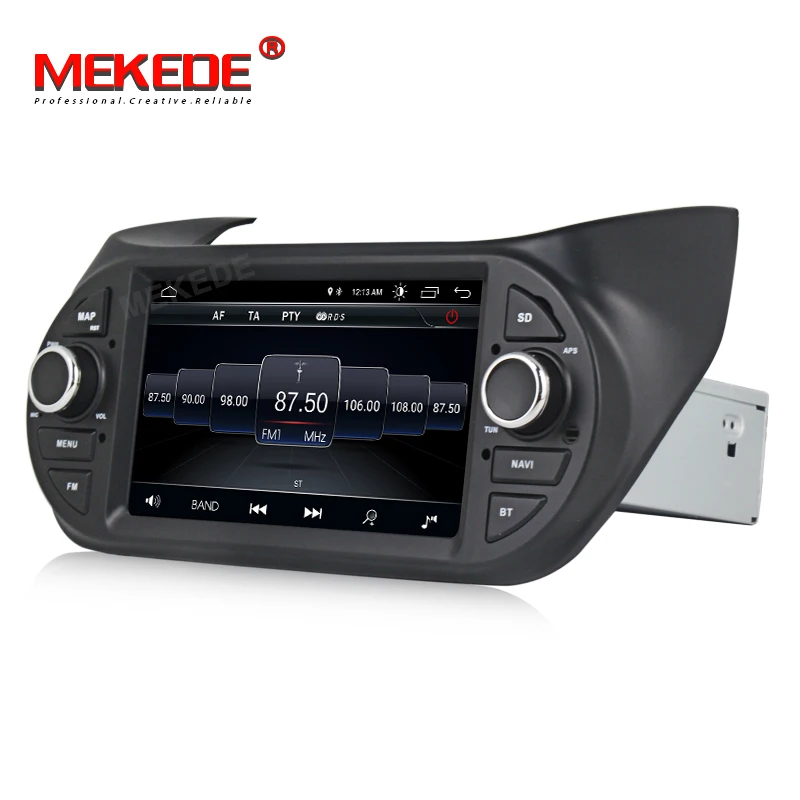 MEKEDE HD Автомобильный мультимедийный плеер gps Android 8,1 автомобильный Радио 1Din DVD для FIAT/Fiorino/Qubo/Citroen/Nemo/peugeot/Bipper