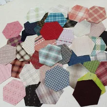 DIY квилтеры японские ткани 3.8cm.grandma сад тополя пряжа окрашенная ткань, лоскутное аппликация из ткани, Добби случайный 100 шт