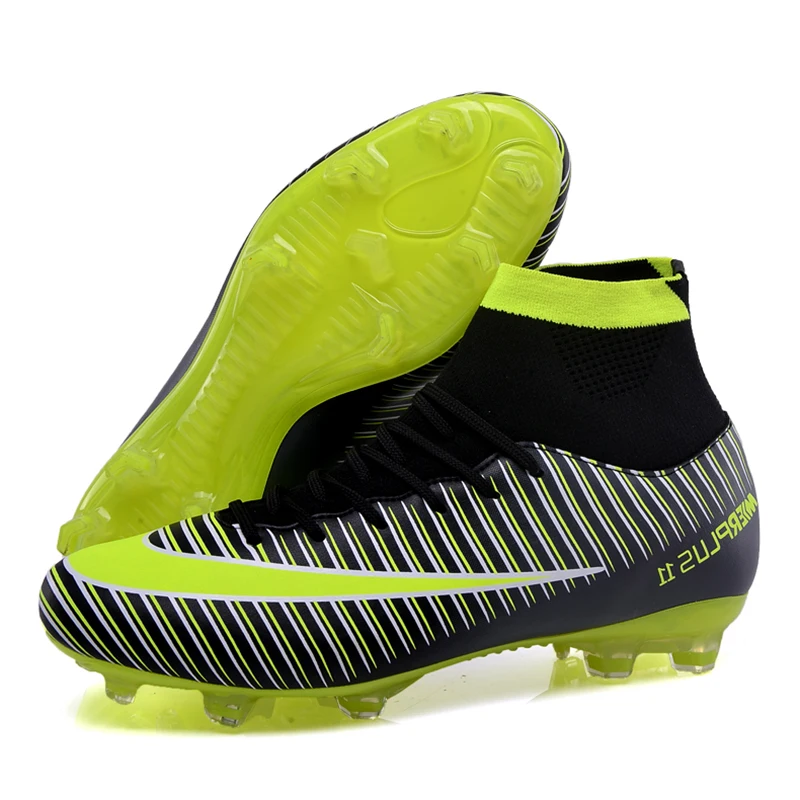 Zapatos de fútbol hombres XI botas TF tobillo fútbol césped superfly futbol deporte Zapatillas