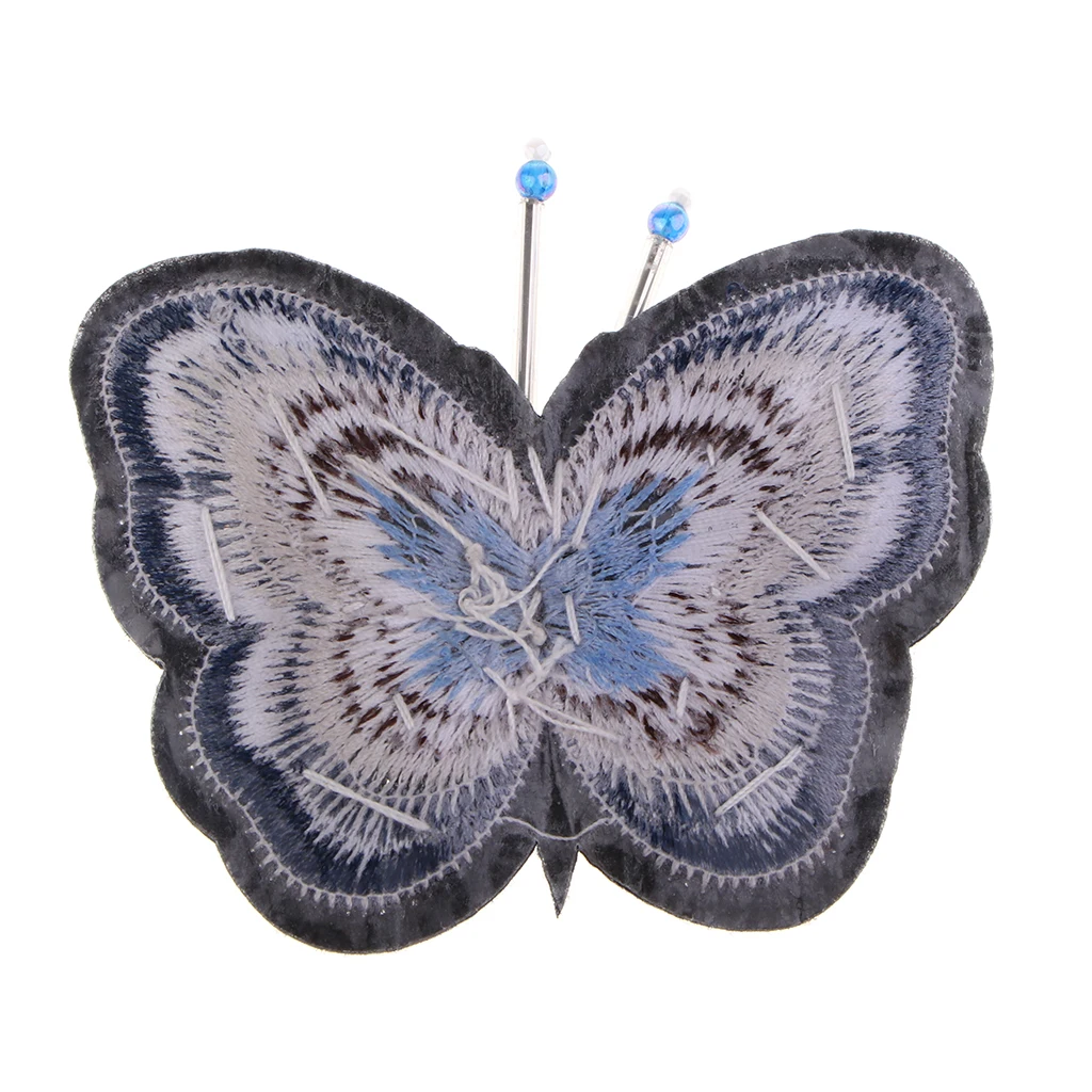 Sequin Beads Patches Butterfly Style Clothes Embellishments Embroidery Applique Decorations for Repair/Design