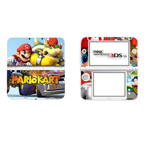 Виниловая наклейка на обложку Super Mario для NEW 3DS XL, защитная пленка s для NEW 3DS LL - Цвет: DSLL0019