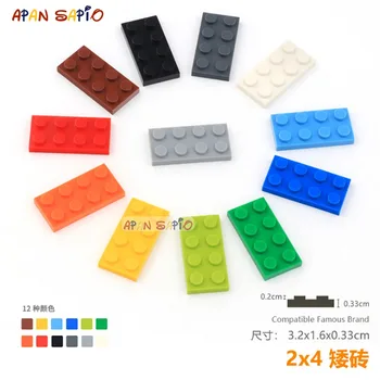 

15pcs DIY Blocks Building Bricks 2X4 Educational Assemblage Construction Toys for Children Compatible With lego