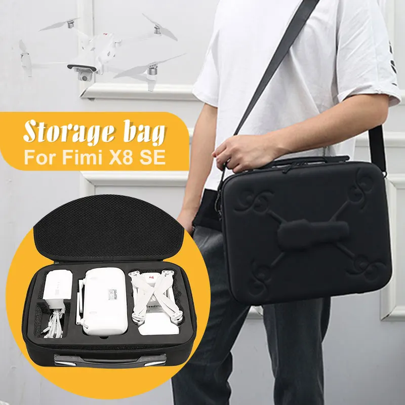 

EVA Hard Portable Bag For Xiao Mi FIMI X8 SE Hard Shell Portable Handheld Carrying Case Bag Waterproof Shoulder Case Fimi X8 Bag