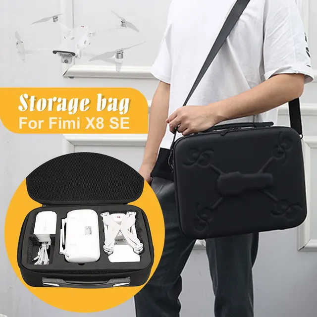 Best Offers EVA Hard Portable Bag For Xiao Mi FIMI X8 SE Hard Shell Portable Handheld Carrying Case Bag Waterproof Shoulder Case Fimi X8 Bag Best Offers EVA Hard Portable Bag For Xiao Mi FIMI X8 SE Hard Shell Portable Handheld Carrying Case Bag Waterproof Shoulder Case Fimi X8 Bag