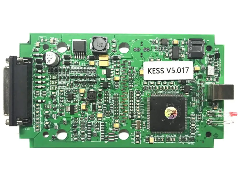 KESS V2.47 V5.017 Версия ЕС онлайн Версия KTAG 2,25 V7.020 4LED Красный PCB KESS V2 V5.017 красный KTAG 7,020 без жетонов