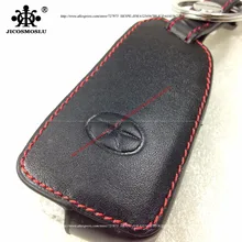 JICOSMOSLU: высокое качество, воловья кожа, автомобильный чехол для ключей, кольцо для JAC RUIFENG S3 S5, подходит для ключей