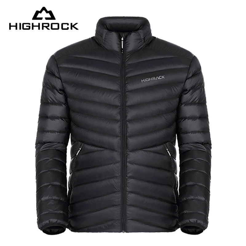 Highrock 700FP гусиный пух куртки для мужчин и женщин Компактный Открытый Отдых