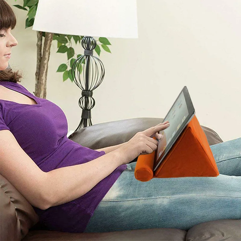 

Tablet Pillow Holder Stand Book Rest Reading Support Cushion for Home Bed Sofa HSJ-19
