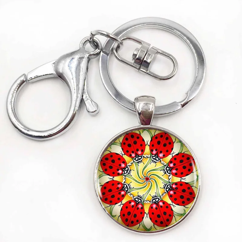 10silver keychain.