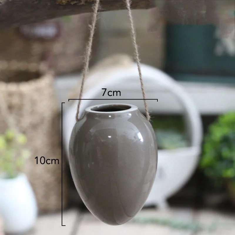 Ceramic hanging vase-size2 - 