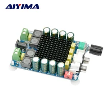Aiyima TDA7498 Усилитель s цифровой стерео Мощность аудио Усилитель доска 2×100 Вт amplificador двухканальный Динамик импеданс 8 Ом