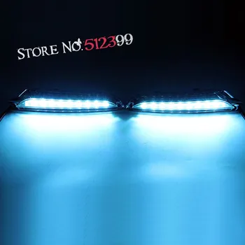 

For Opel Vauxhall Mokka / Buick Encore 2013 2014 2015 Auto Front Daylight Light Lamp Eyebrows Car Styling Accessories