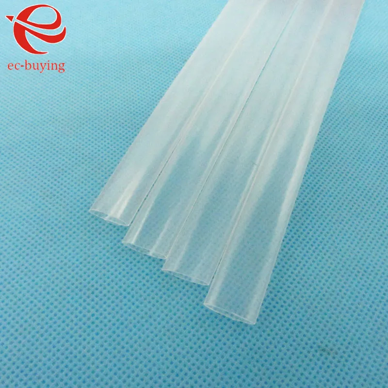 1meter /lot Heat Shrink Tube Transparent Heat-Shrink Tubing Diameter 10mm Thermo Jacket Wire Wrap Insulation Materials Elements