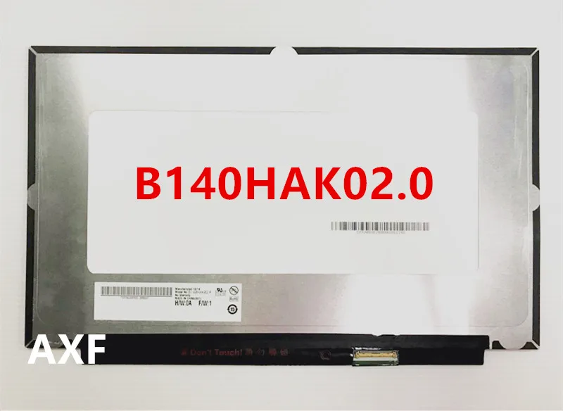 B140HAK02.0 светодиодный экран LCE дисплей с сенсорной матрицей для ноутбука 14 0 дюймов