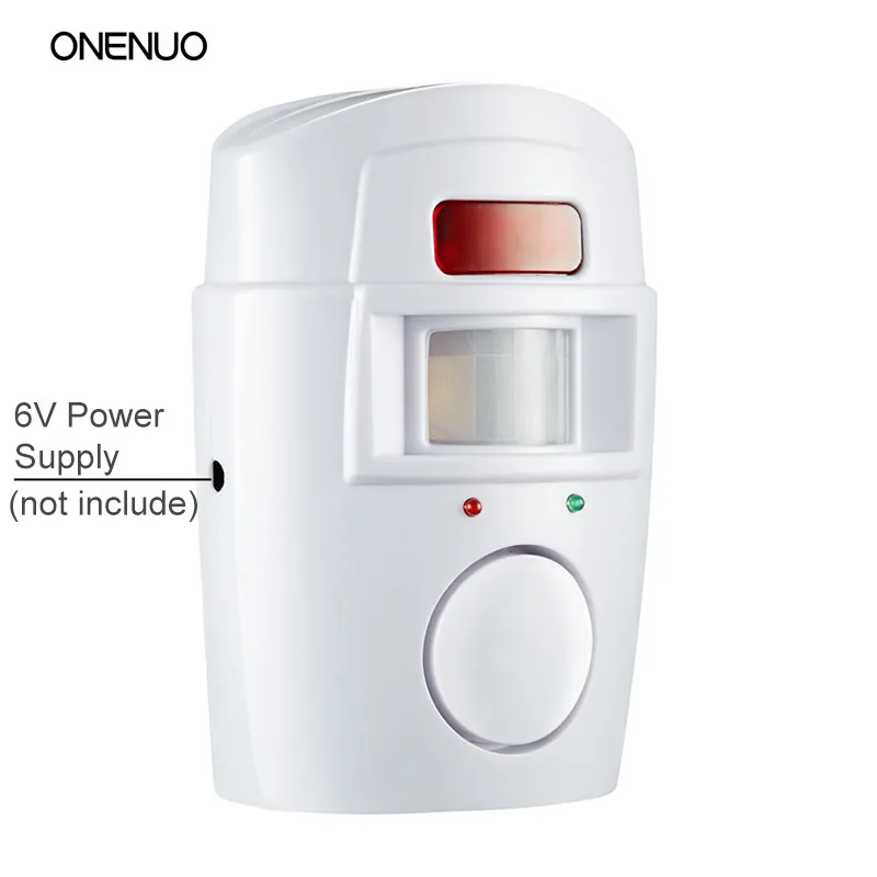 Seguridad del Hogar PIR MP alerta Sensor infrarrojo Detector de movimiento antirrobo Monitor de alarma sistema de alarma inalámbrico gratis