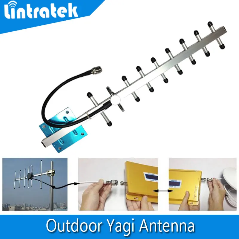 

Outdoor Yagi Antenna 3G Antenna1710-2170MHz GSM 1800mhz 1900mhz Mobile Phone Signal Antenna External Cellphone Direction Antenna