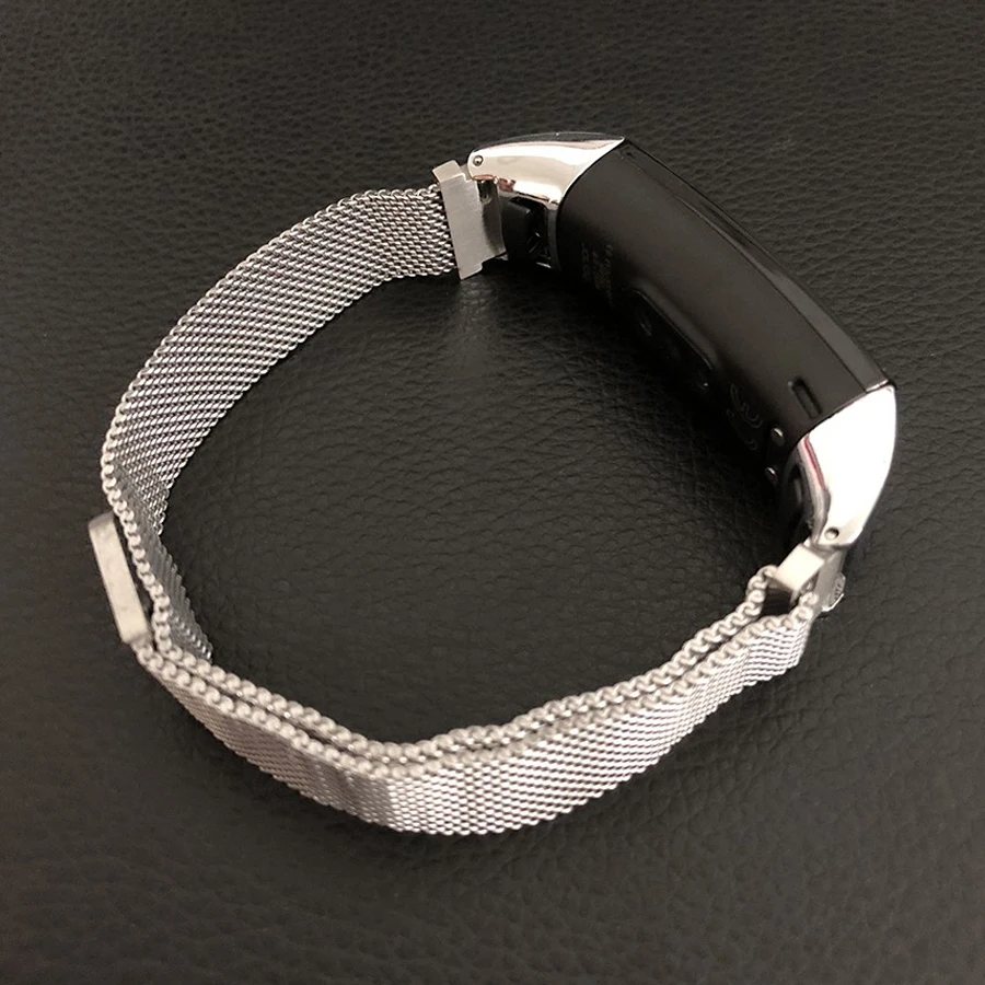 Металлический ремешок для Honor Band 4 Миланская петля магнитная пряжка браслет для Huawe Honor Band 4 сменный ремешок
