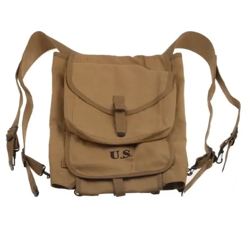 WWII WW2 U.S. ARMY MILITARY M-1928 HAVERSACK KNAPSACK BACKPACK BAG POUCH