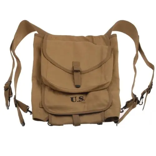 WWII WW2 U.S ARMY MILITARY M-1928 HAVERSACK KNAPSACK BACKPACK BAG POUCH