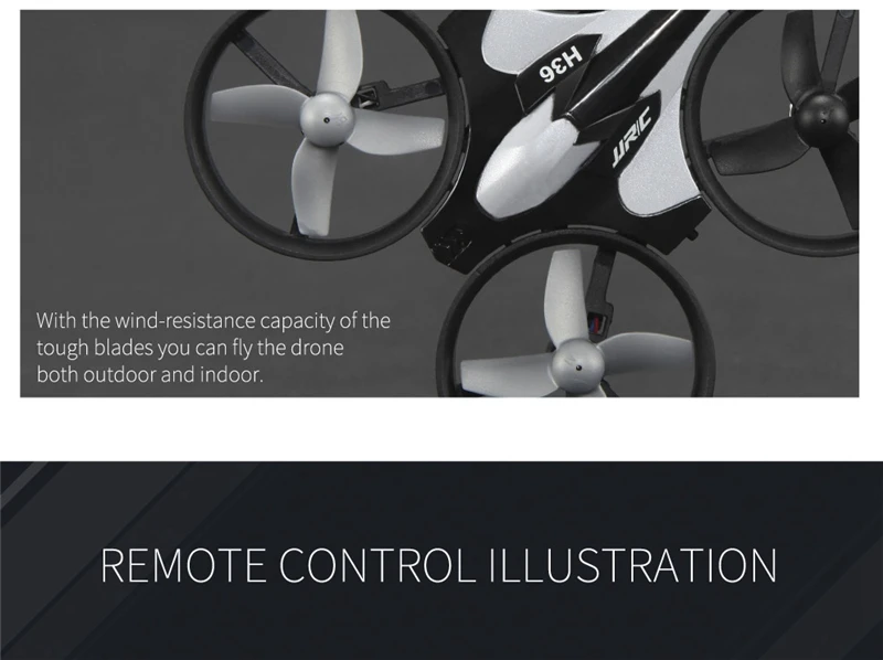 JJRC JJR/C H36 мини-Квадрокоптер Дрон 2,4 ГГц 4CH 6-Axis Gyro 3D флип Безголовый режим дистанционное управление Управление RC вертолет игрушка для детей, хороший подарок