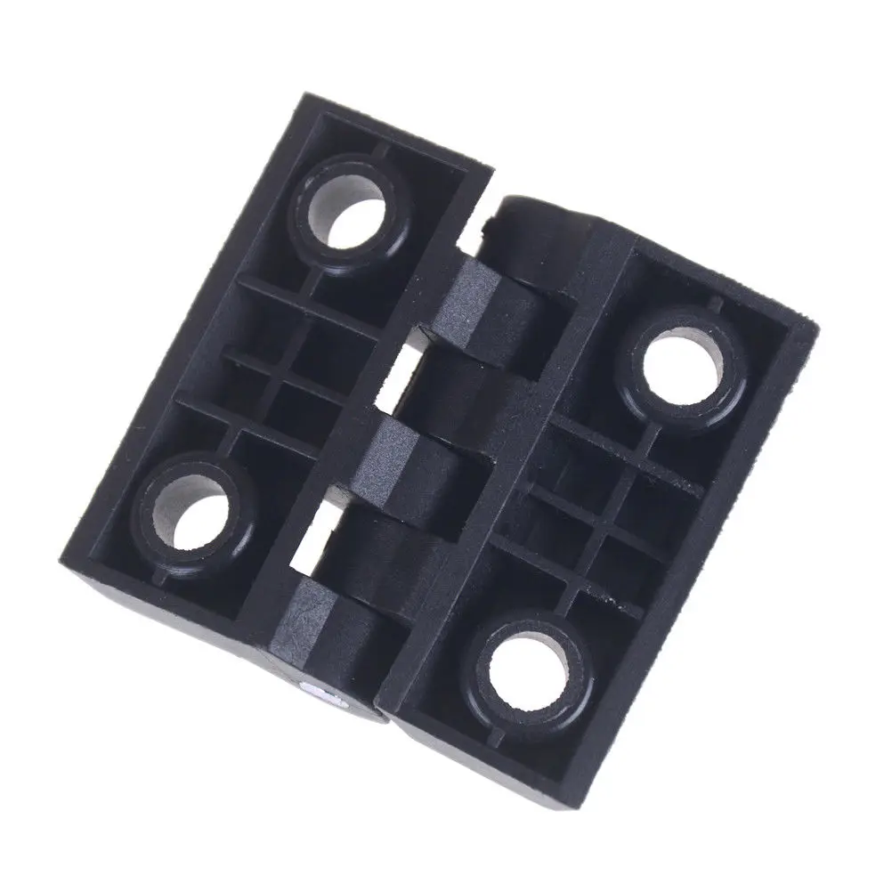 1 x пластиковая петля 7 мм черный усиленный пластиковый подшипник Стыковая петля 4,8x4,8x1,0 см