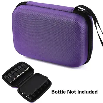 

FGGS-Portable Essential Oil Carrying Case - Hard Shell Case Holds 12 Bottles (Can Hold 5Ml, 10Ml, 15Ml,Rollers) Travel Size Es