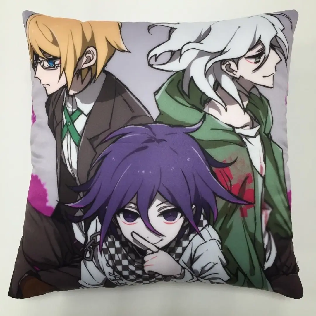 Суэф Аниме Манга супер Danganronpa V3 аниме двусторонний диванная Подушка Обложка 299 |