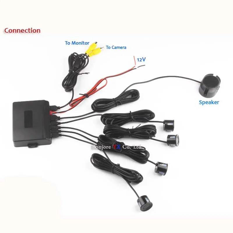 Koorinwoo Dual Core CPU Video System Car Parking Sensor Reverse Backup Radar 4 Alarm Beep Show distance on Display Sensor Koorinwoo Dual Core CPU Video System Car Parking Sensor Reverse Backup Radar 4 Alarm Beep Show distance on Display Sensor