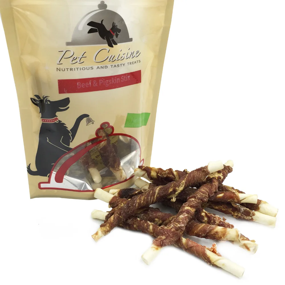 Pet Cuisine Premium Dog Treats Training Snacks Puppy Chews Beef Wrap 