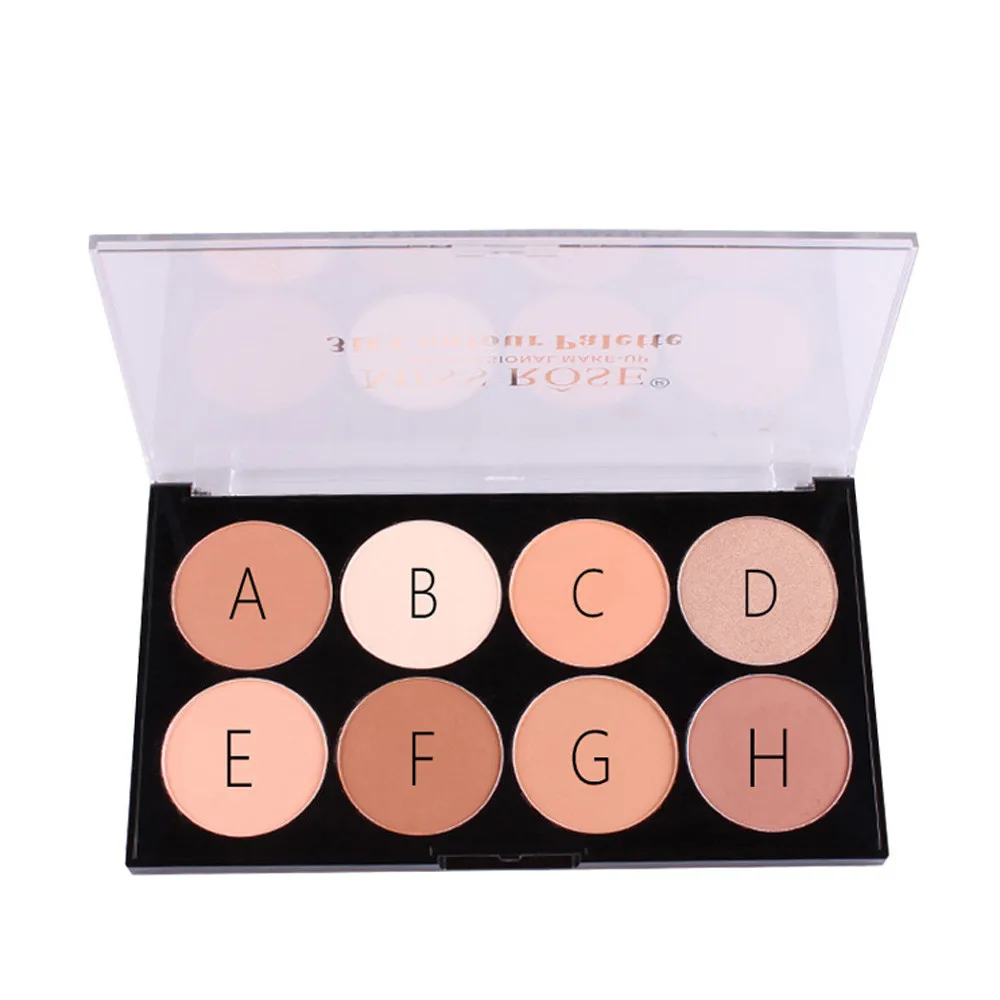 

MISS ROSE Concealer Cream 8 Colors Multi-color Camouflage Moisturizer Concealers Palette Cosmetics Make Up Cottect Plate 19L0531