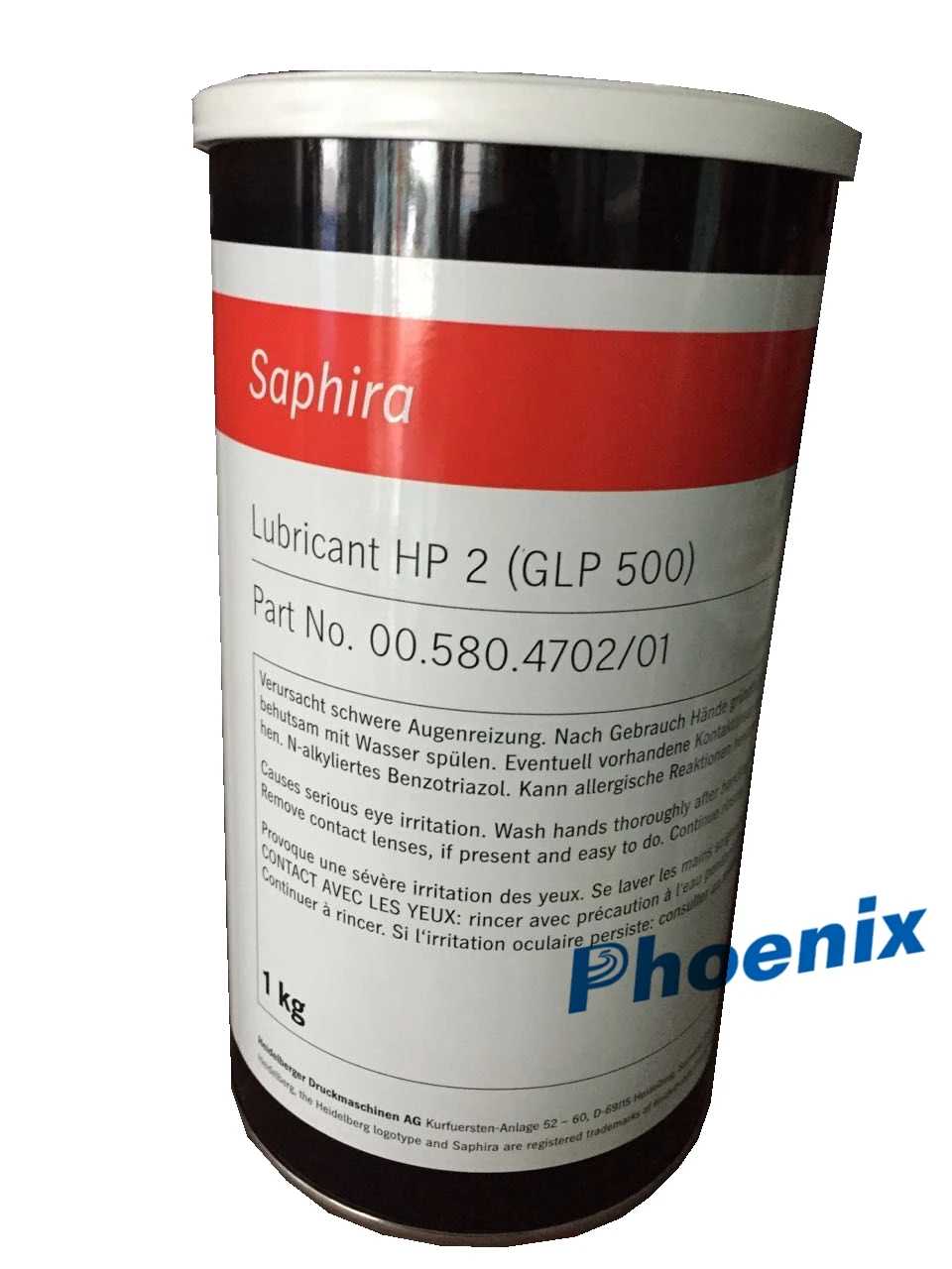 

Heidelberg 00.580.4702/01 Saphira Lubricant HP2 GLP500