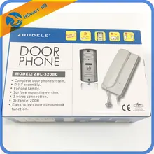 Wired Two Way Intercom Home Security System Audio Doorbell Doorphone