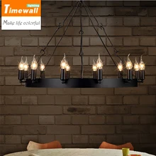 American Country Retro Industrial Loft Restaurant 12 Head Round Table Candle Chandelier Chandelier Samurai Iron Ring цена American Country Retro Industrial Loft Restaurant 12 Head Round Table Candle Chandelier Chandelier Samurai Iron Ring цены онлайн