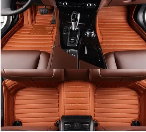 Хорошие коврики! Пользовательские специальные коврики для Volkswagen Tiguan Allspace 5 мест