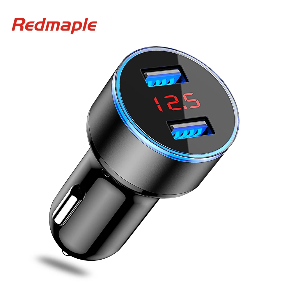 

USB Car-Charger blue light adapter for smart phone