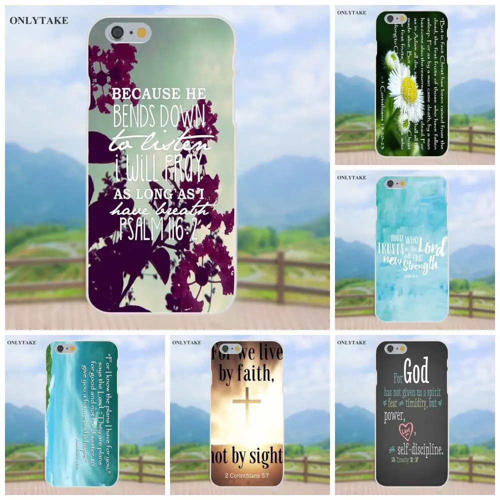 Vvcqod хороший Vibes и Библейский ТПУ мобильный корпус для Apple iPhone 4 4s 5 5C SE 6 S 7 8 Plus X Galaxy