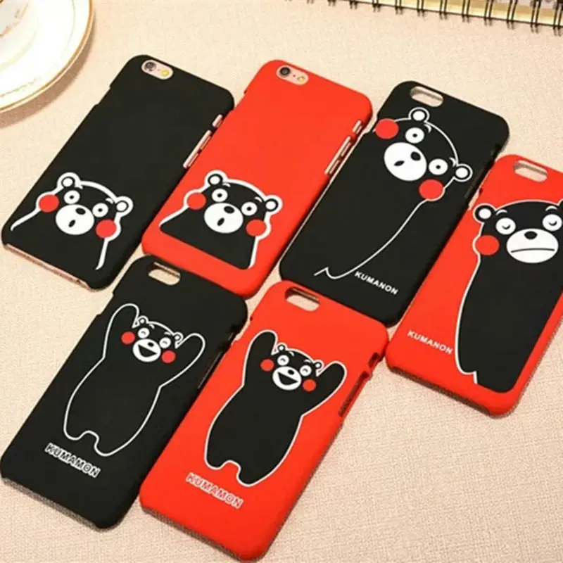 Чехол Kumamon с принтом для Apple iPhone 5, 5S, 6, 6 S, 7, 6 Plus, 7 Plus, чехол с 3D рисунком, стильная задняя крышка, чехол